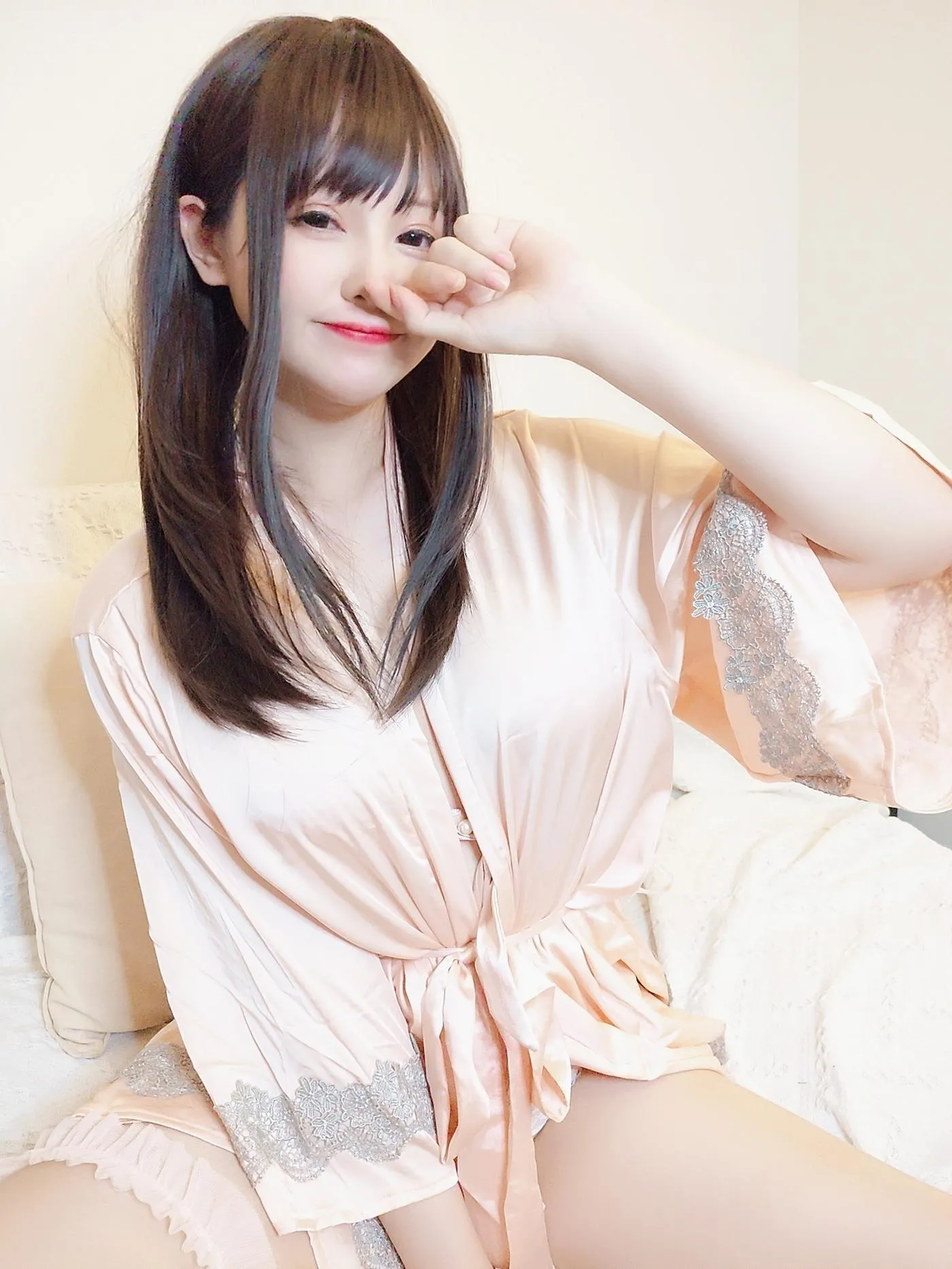 Nyako喵子 – NO.29 妄想彼女同棲生活-睡衣本限量赠品 [52P]插图4